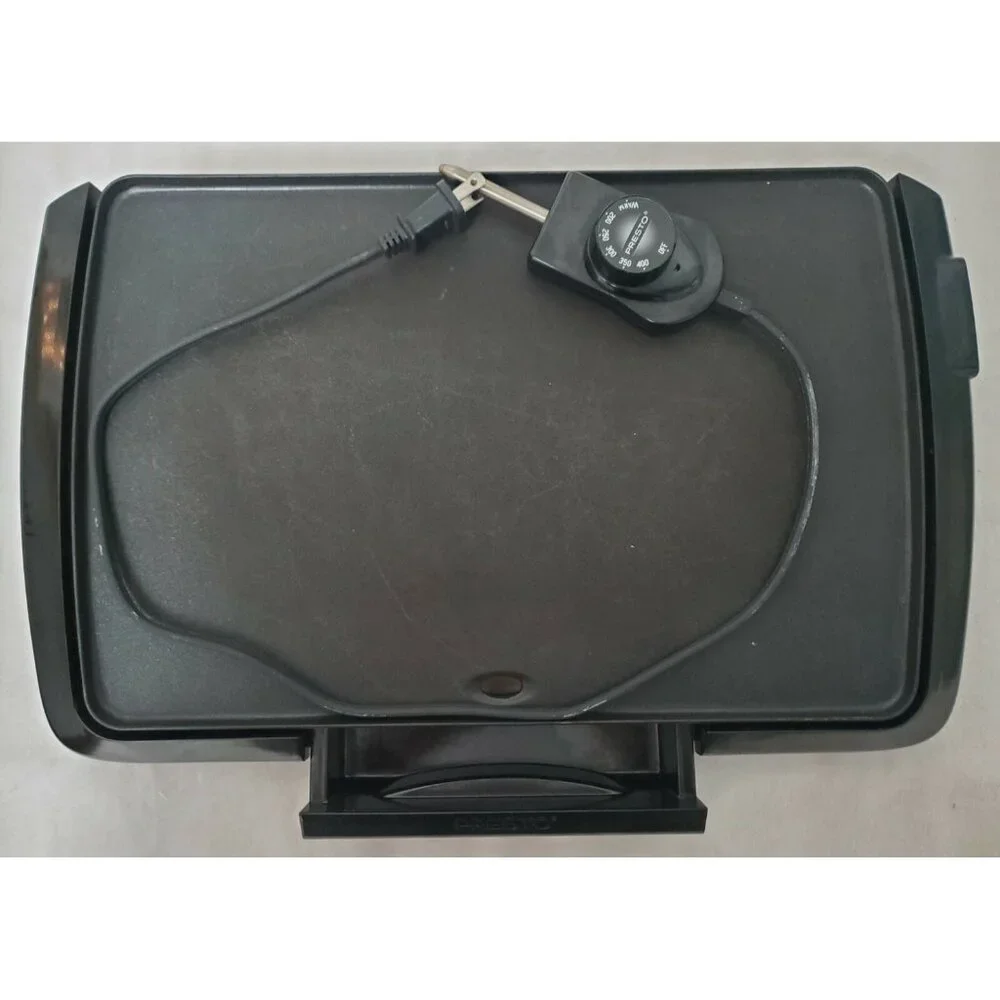 Presto Cool Touch Griddle #07047 with Drip Tray - Picture 2 of 2